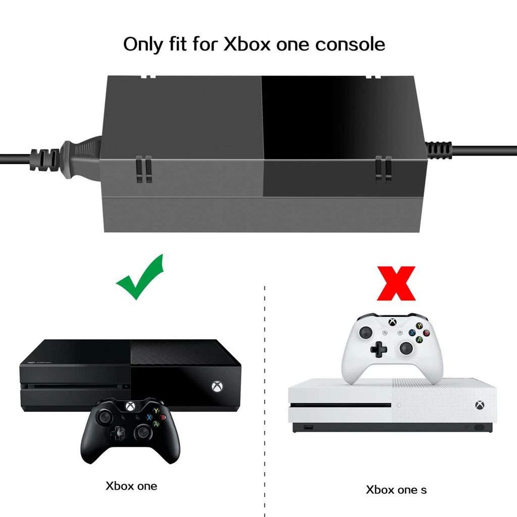 AC Adapter Brick Charger Power Supply Cord Cable for Microsoft XBOX ONE Console
