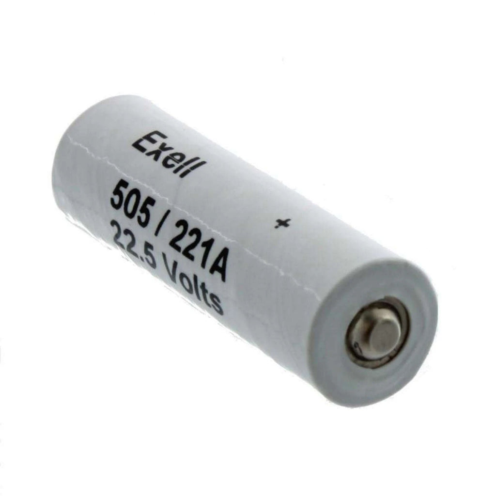 Exell Alkaline Battery A221/505A Compatible With NEDA 221 Eveready 505
