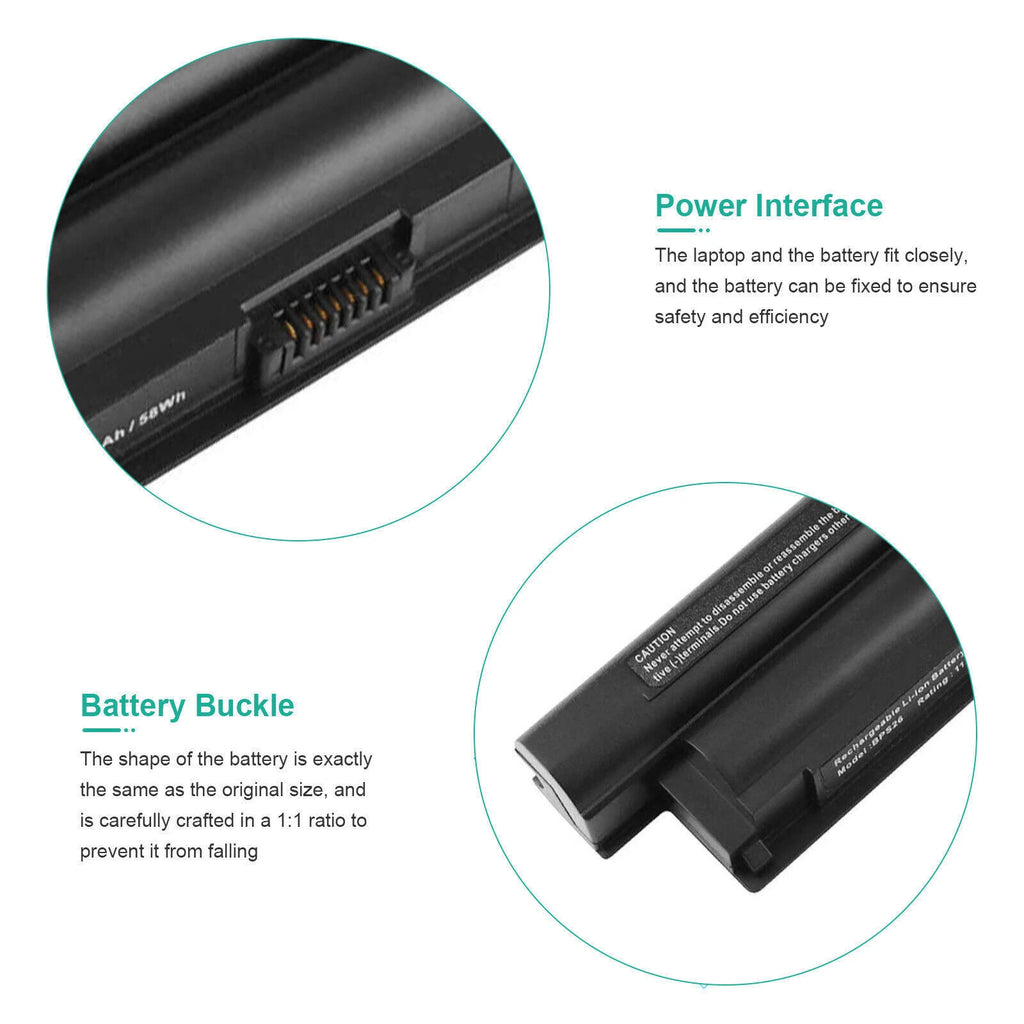 BPS26 Battery for Sony VAIO VPC-CA Series VPC-CA15FA/P VGP-BPS26 VGP-BPS26A NEW