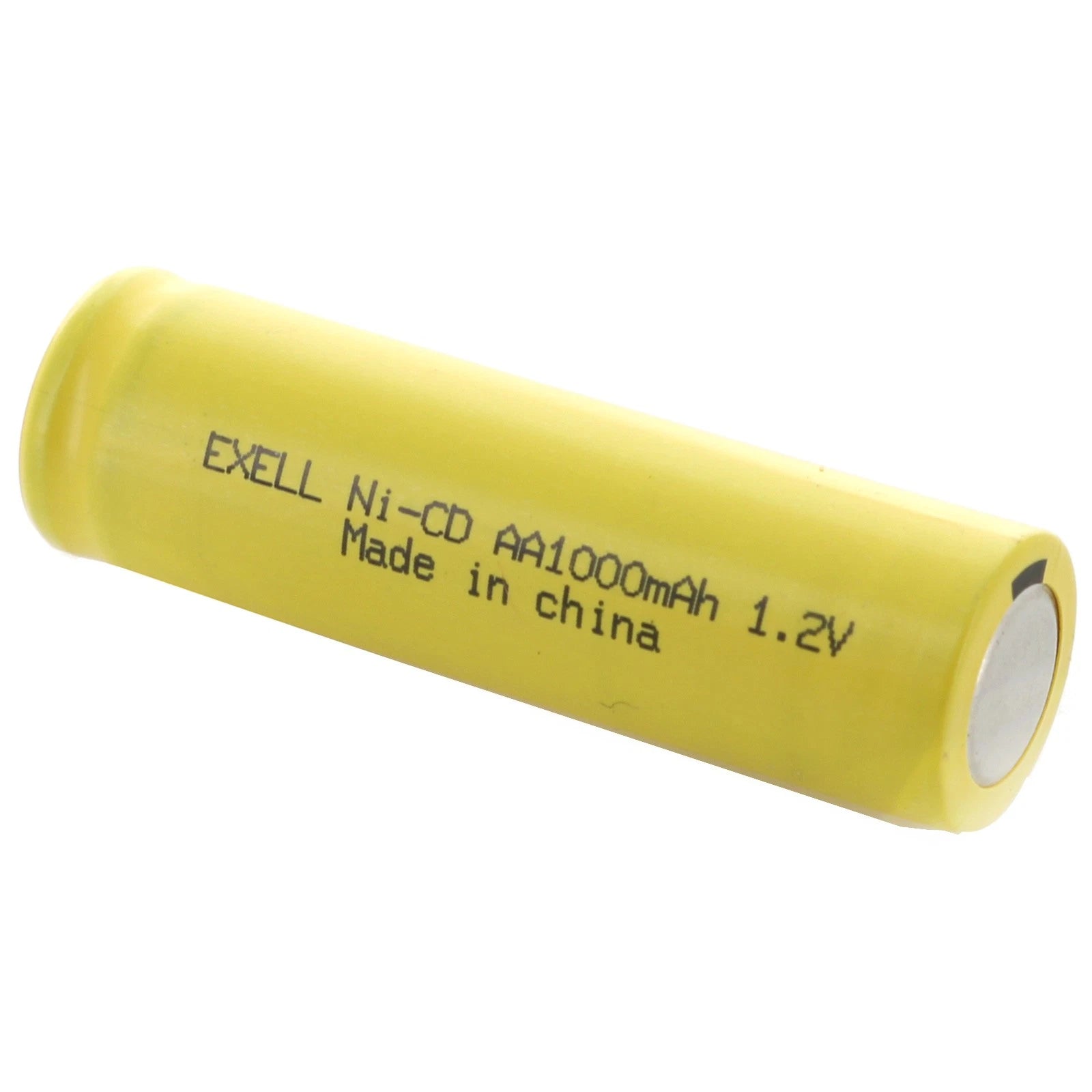 50x Exell AA 1.2V 1000mAh NiCD Button Top Rechargeable Batteries For Lawn Lamps