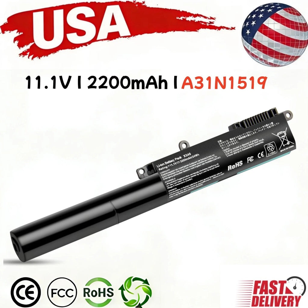 A31N1519 Battery For ASUS X540S X540L X540SA X540S X540LA A540 A540L F540 R540LA