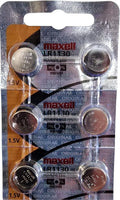 LR1130 (189) Alkaline Button Cell Battery by maxell