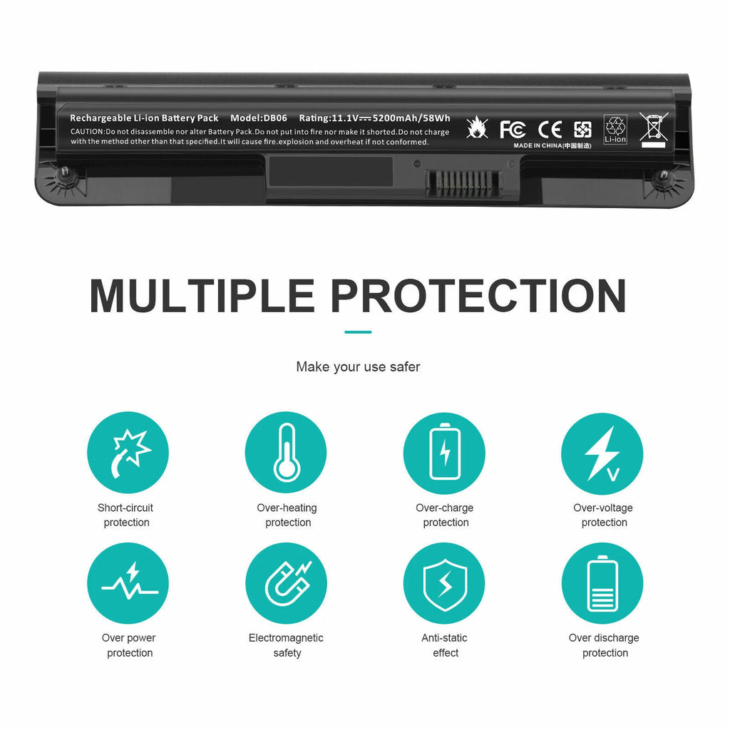 For HP Probook 11 G1 G2 797430-001 5200mAh 796930-121 796930-421 Battery DB06XL