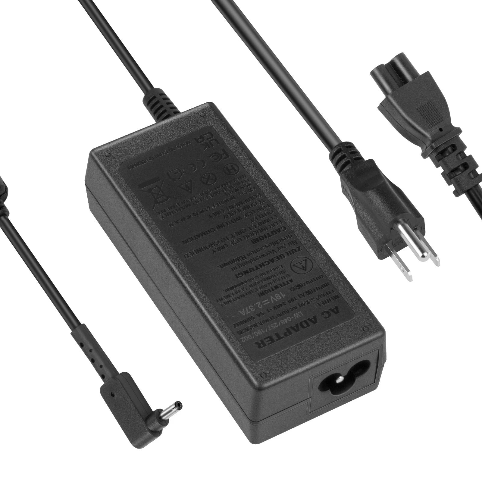 45W 19V 2.37A Laptop Charger AC Adapter For Acer Spin 3 SP314-53N 3.0*1.1mm