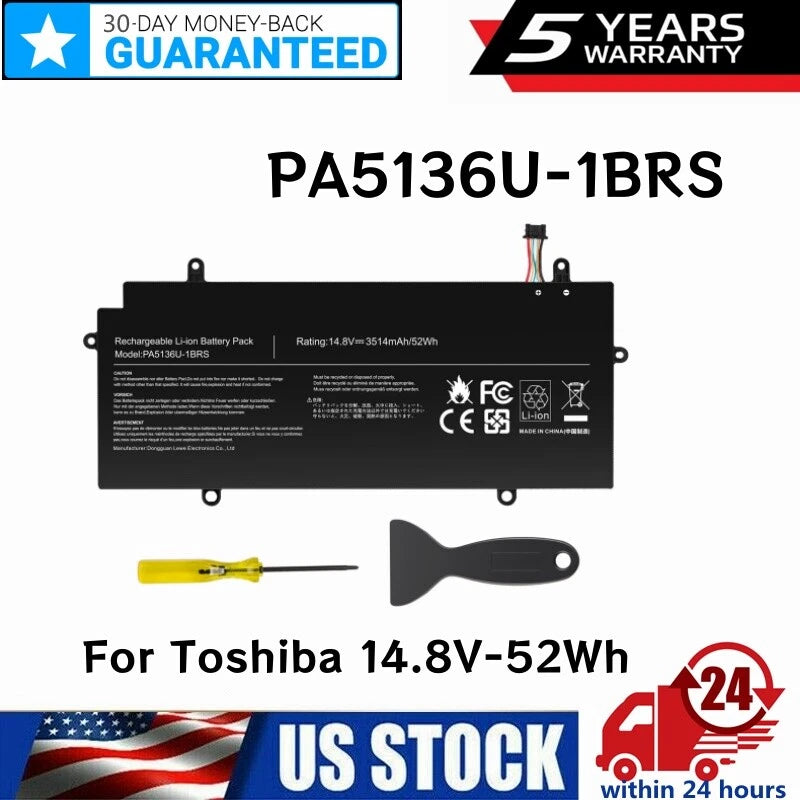PA5136U-1BRS 14.8V 52Wh Battery for Toshiba Portege Z30 Z30-A Z30-A1301 Z30-B