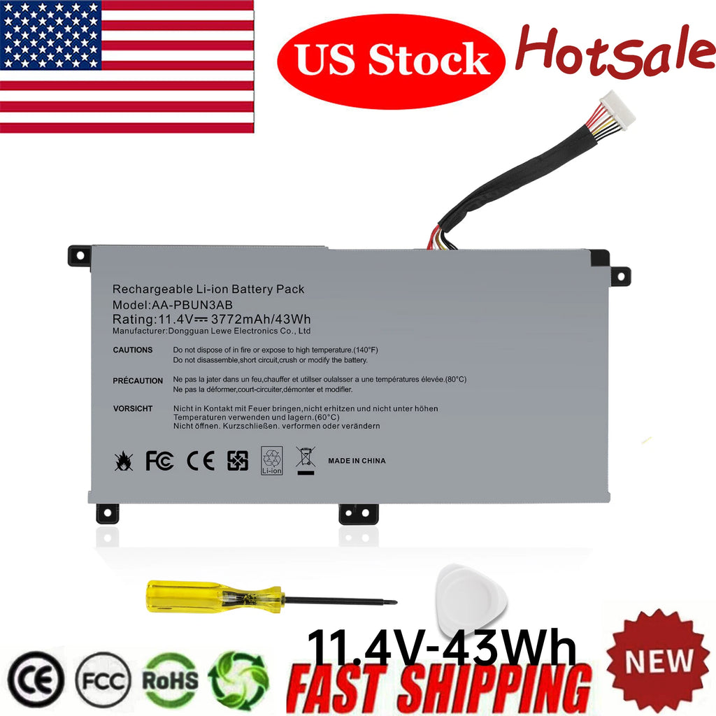 AA-PBUN3AB Laptop Battery For Samsung NP530E5M NP300E4M 7 Spin NP740U AA-PBUN3QB