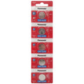 CR1620 1620 BATTERIES panasonic 3 volt lithium X 5