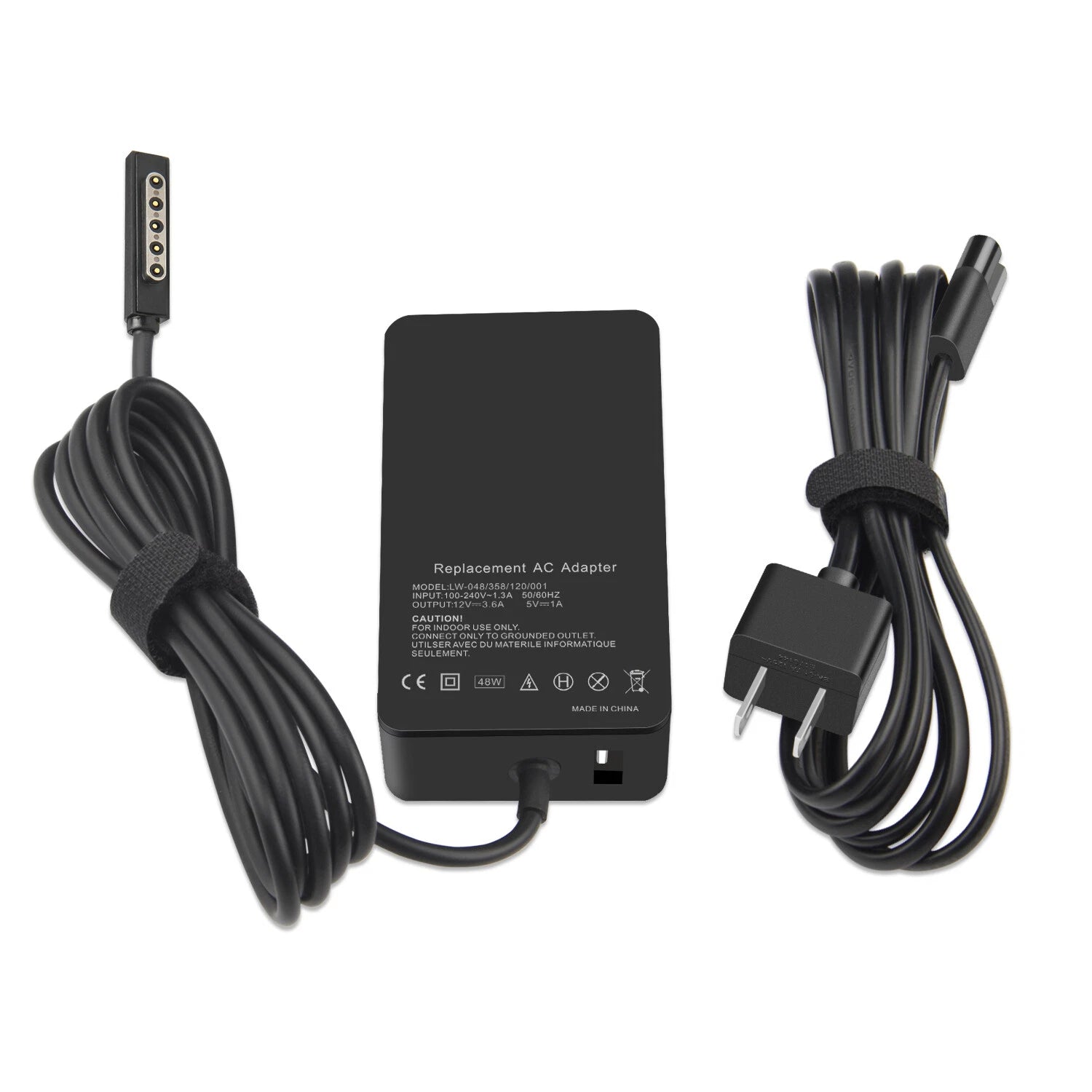 AC Adapter Power Charger Cord for Microsoft Surface 2 1512 1516 1572 7ZR-00001