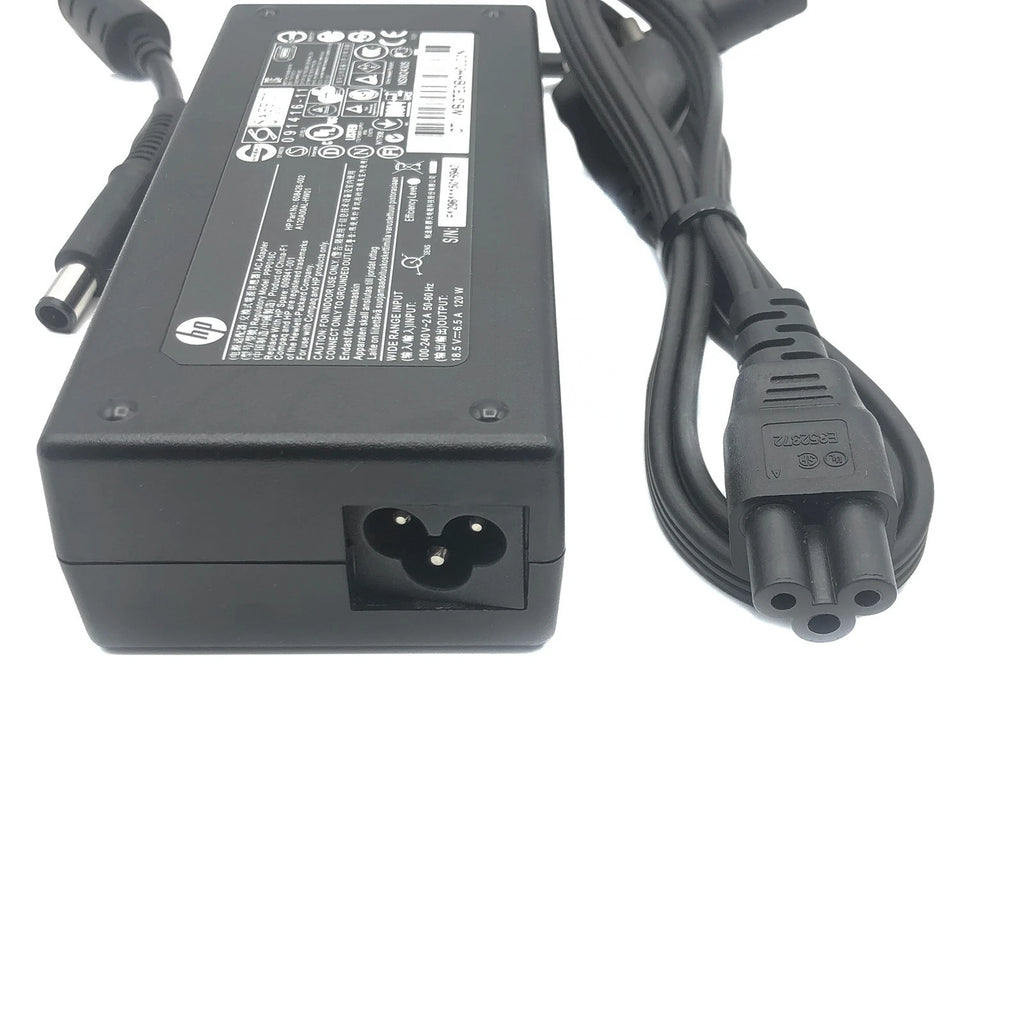 Open Box Original HP 120W AC Adapter 18.5V 6.5A Model PPP016C 608426-002 Charger