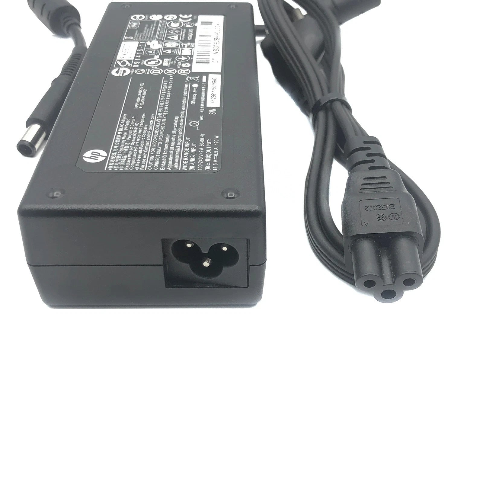 Open Box Original HP 120W AC Adapter 18.5V 6.5A Model PPP016C 608426-002 Charger