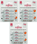 Fujitsu AA Ready-to-use NiMH 1.2V 2000mAh Min. 1900mAh Pre-charged 12 Batteries