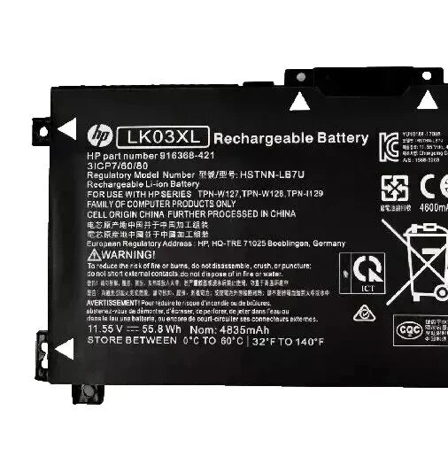 Genuine LK03XL Battery for HP Envy X360 17-AE 17M-AE 17-BW 17-CE 17M-CE OEM