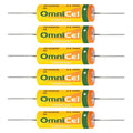 6pc OmniCel ER14505HD 3.6V Sz AA Lithium Battery Axial Pins RFID AMR Backup