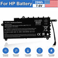 PL02XL Battery for HP Pavilion 11 X360 11-N010DX 11-n010dx 751681-231,751681-421