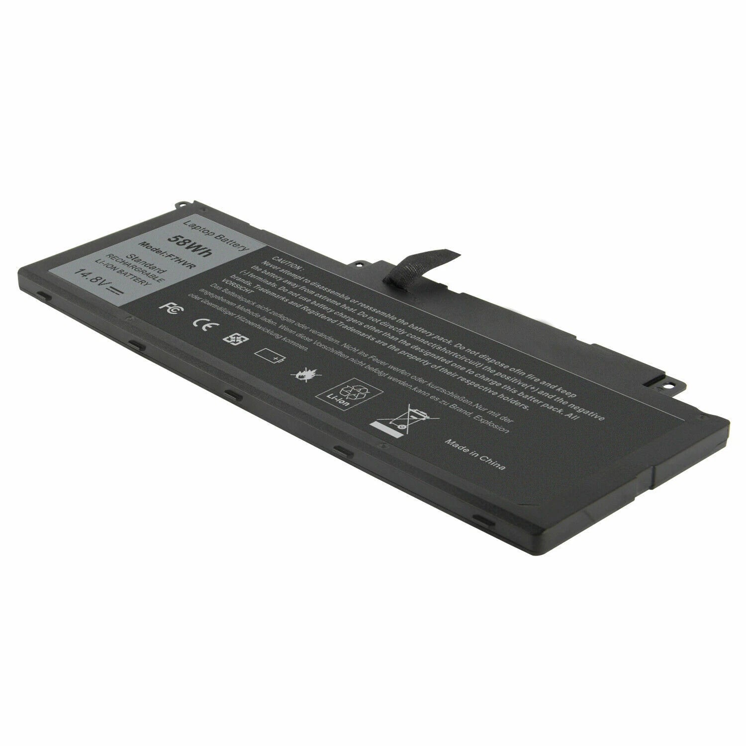 F7HVR Battery For Dell Inspiron 17 7000 7737 7746 14 15 15r 5545 58Wh PC