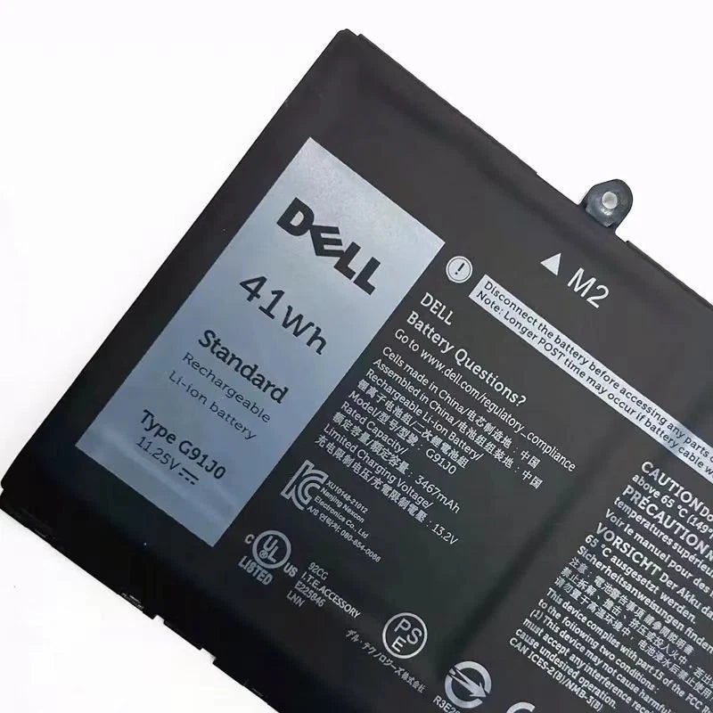Genuine G91J0 Battery For Dell Latitude 3520 3420 3320 3330 Inspiron 3510 3511