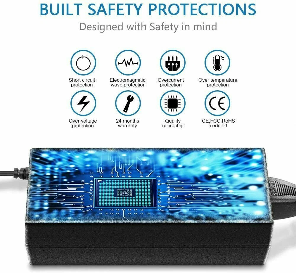 AC~DC 100~240V to 12V Converter Car Cigarette Lighter Socket Power Supply 60W