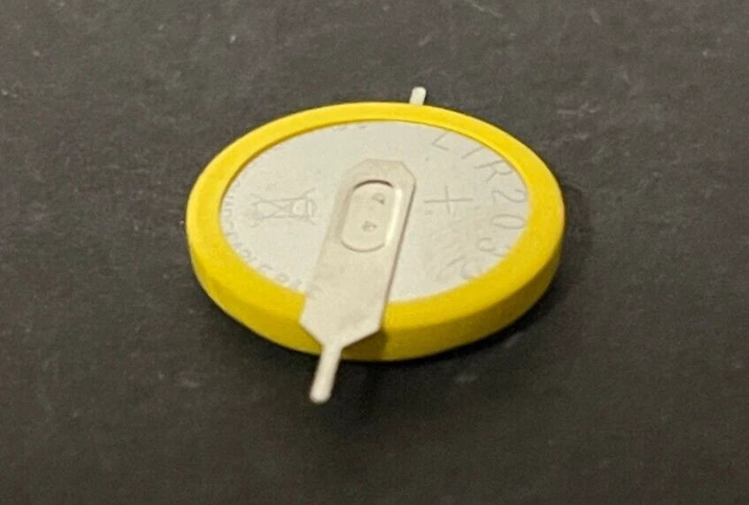 Brand New Li-ion Rechargeable LiR2032 Coin Cell Battery W/ Tabs