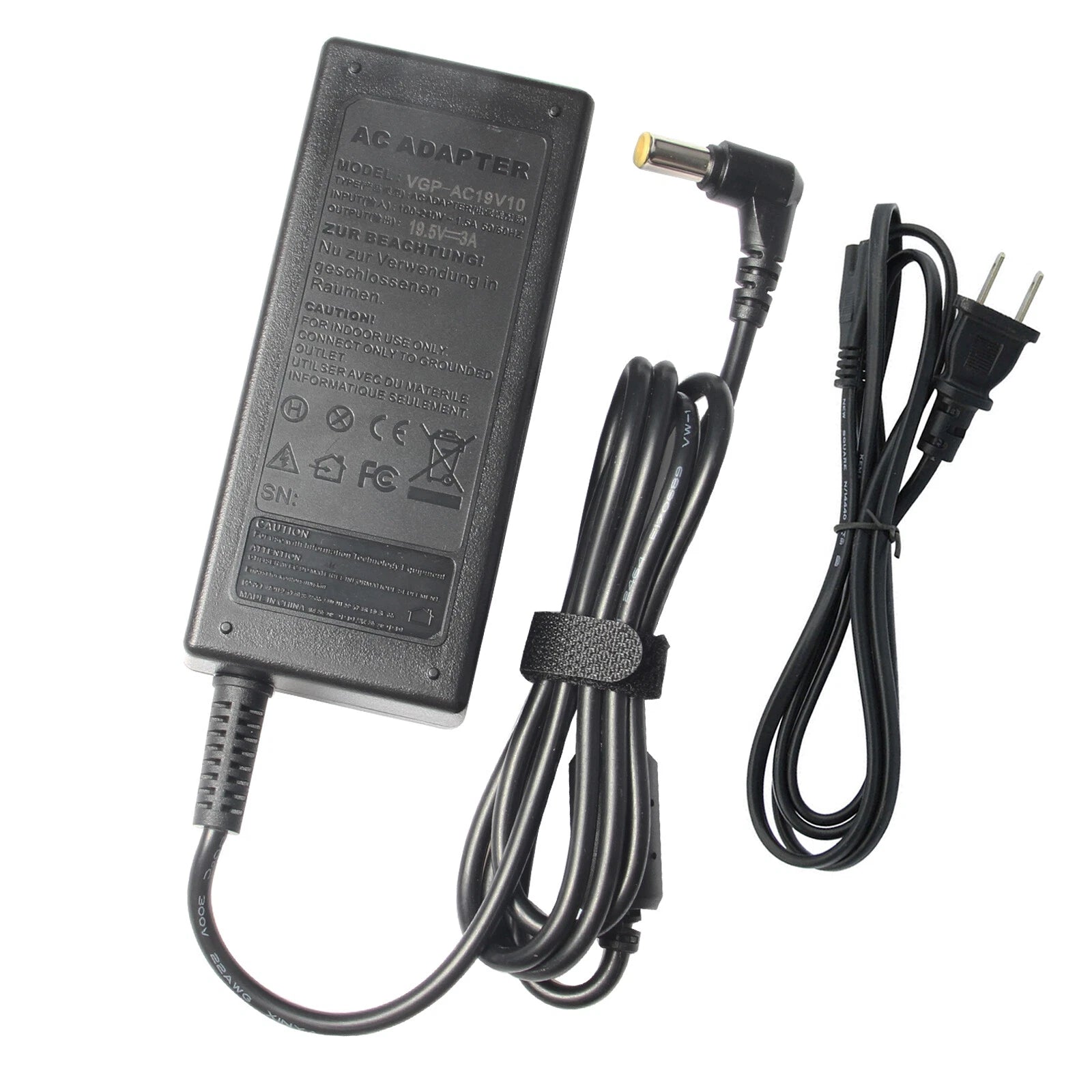 AC Adapter Charger for LG Flatron E2340V-PN E2350V-SN E2350V Power Supply Cord
