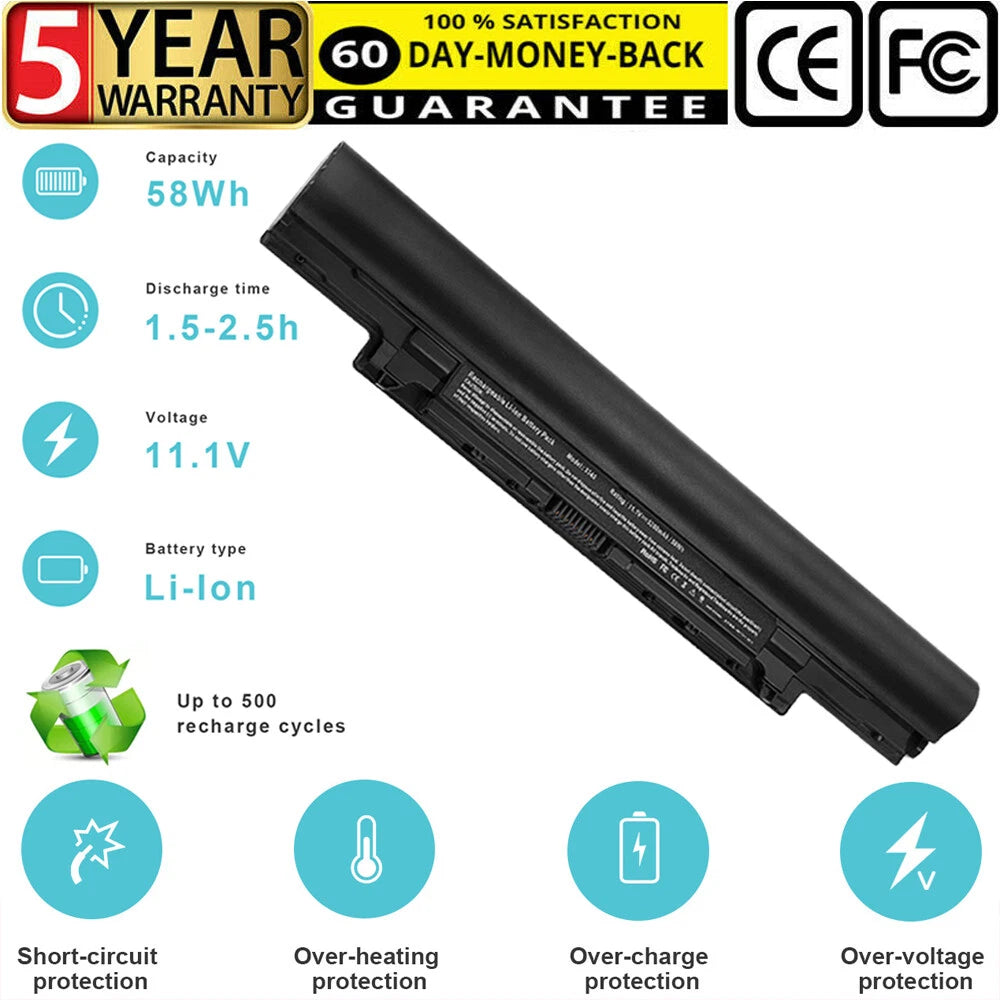 3340 Battery for Dell V131 2nd generation ,Latitude 3340 451-BBJB 451-BBIZ