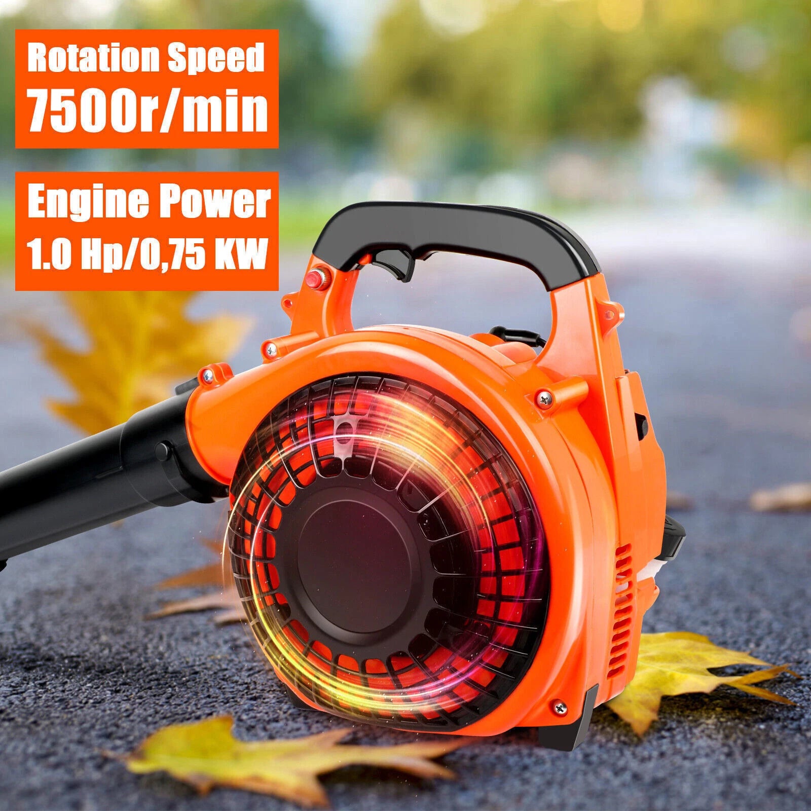 2 Cycle 26CC Handheld Gas Blower 275CFM Gas Powered Commercial Light Weight 2026