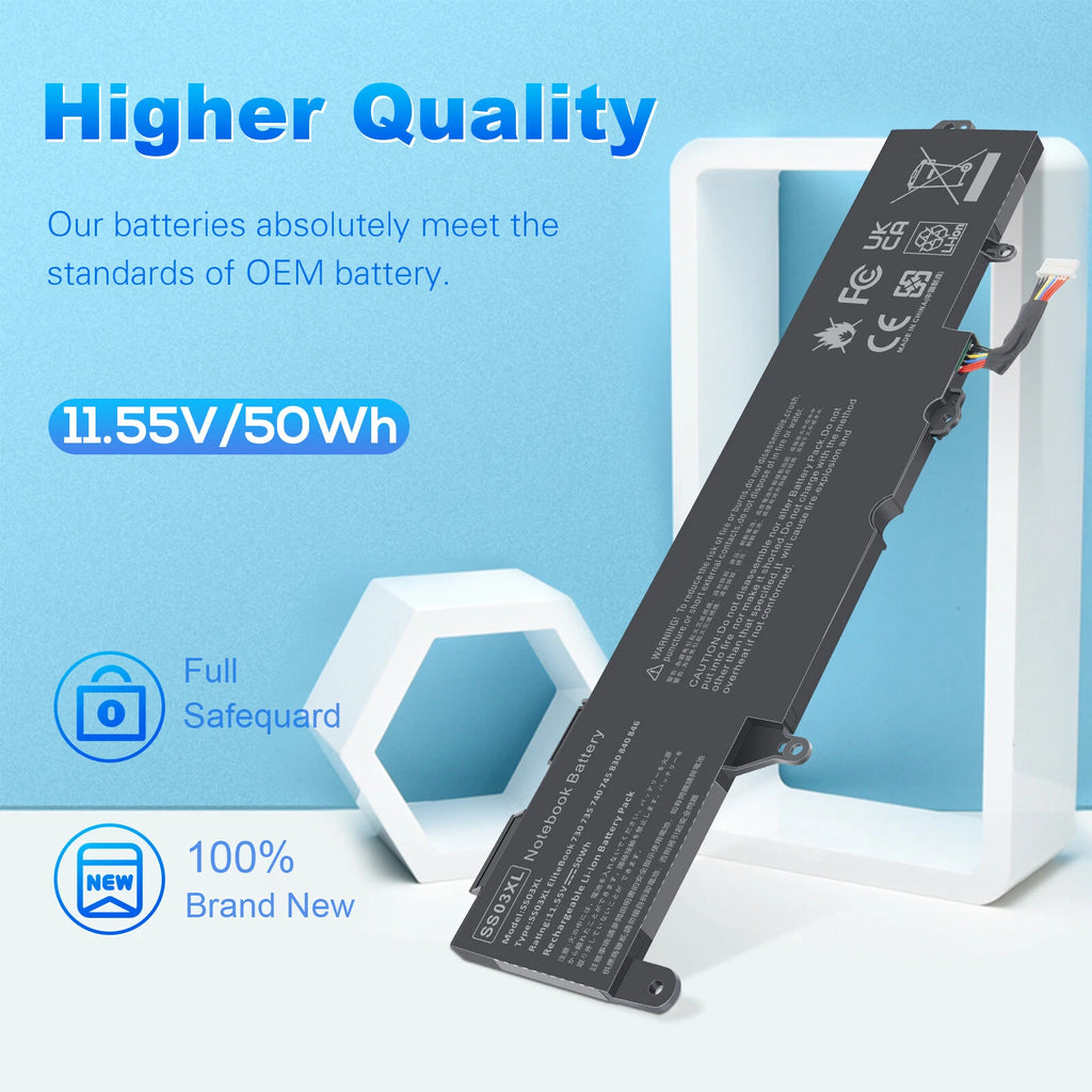 SS03XL Battery for HP EliteBook 840 G5 G6 730 735 740 G5 933321-855 ZBook 14U G6