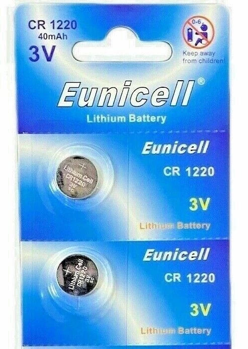 2 pcs CR1220 1220 To BR1220 LM1220 3V Lithium Battery USA Seller