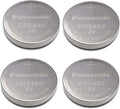 4 x Fresh New Panasonic CR2450 CR 2450 3v LITHIUM Coin Cell Battery Exp. 2035