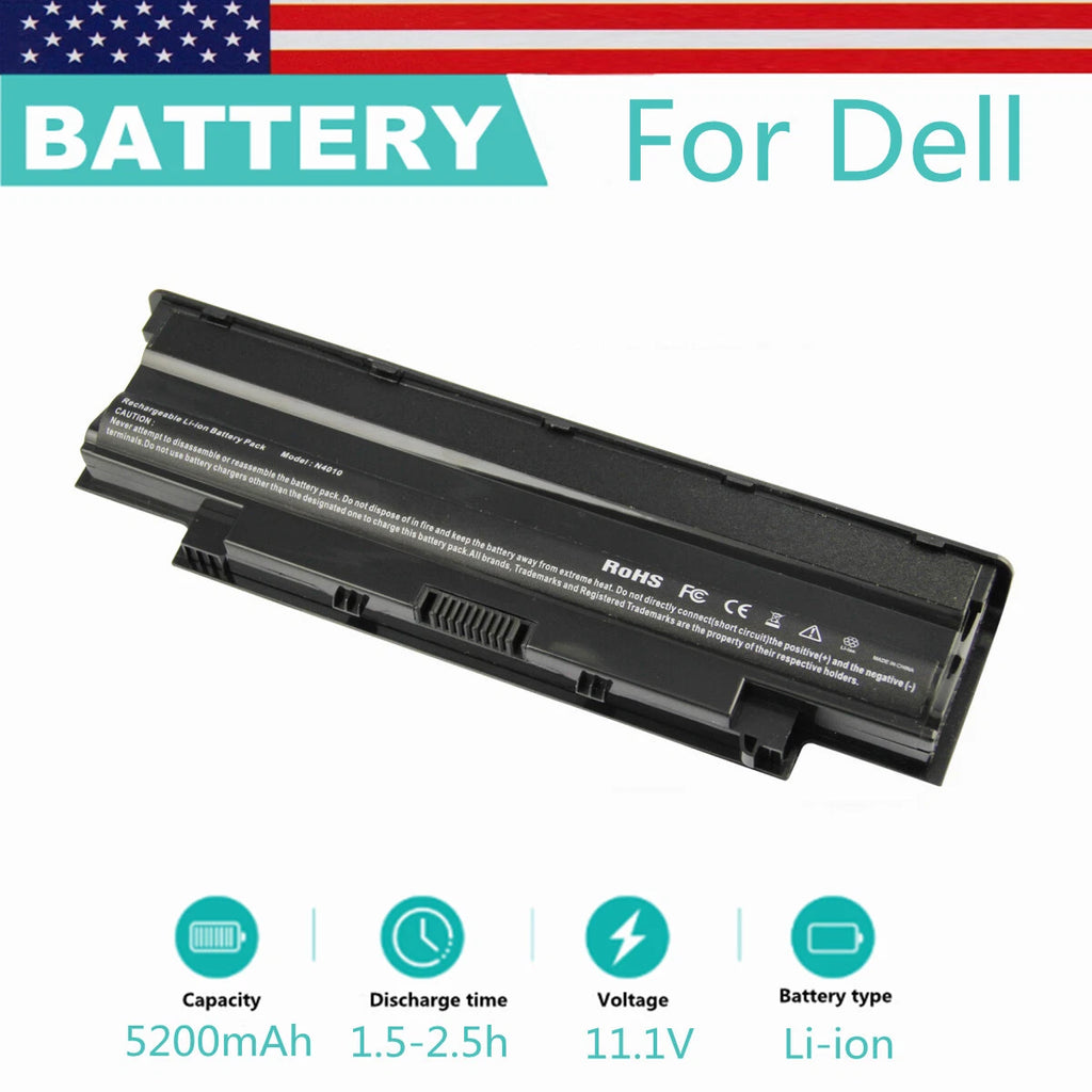 J1KND Battery for Dell Inspiron 13R 14R 15R 17R Series N4010 N4050 N5010 N7010