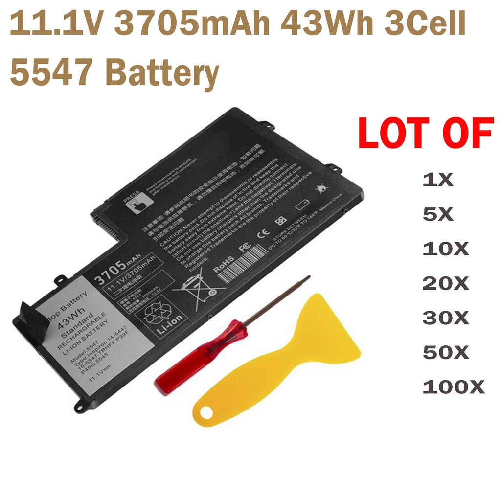 ?LOT OF TRHFF Battery For Dell Inspiron 14 15 5445 5447 5448 5547 5548 3550 3450