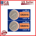 2 x SONY/MURATA CR2016 CR 2016 ECR2016 DL2016 Lithium Coin Battery 3V Exp 2030