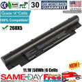 6 Cell Battery for Dell Latitude 3330 Vostro V131D V131R 312-1257/1258 H2XW1