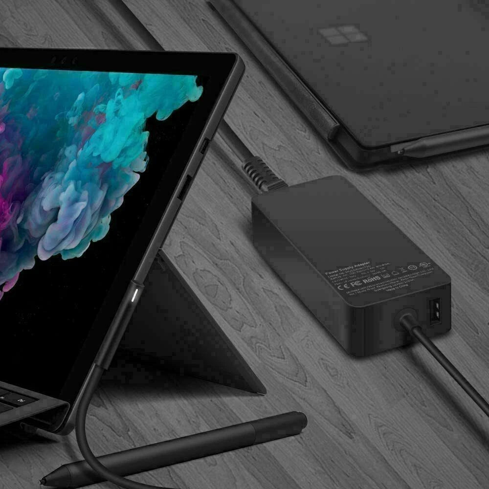 For Microsoft Surface Book 1/2 i5 i7 Surface Pro 3 4 5 Laptop AC Adapter Charger