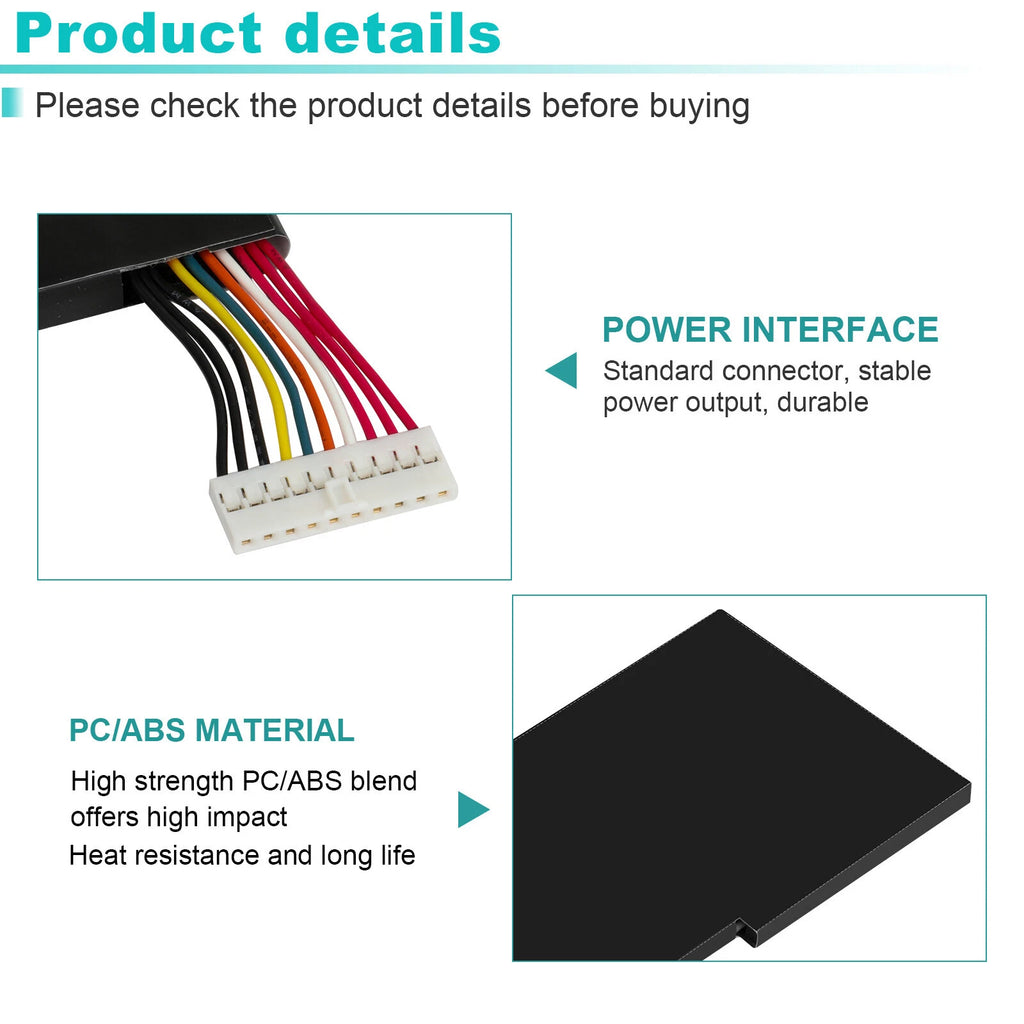 BTY-M6K Battery for MSI GF63 Thin 8RB 8RC 8RD Thin 10SCSR 10SCXR GF75 Thin 10SCX