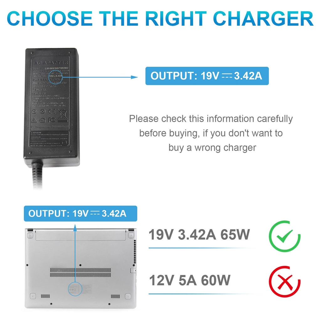 Adapter Charger Power Cord For Acer Chromebook 14 CB3-431-C0AK, CB3-431-C5EX P