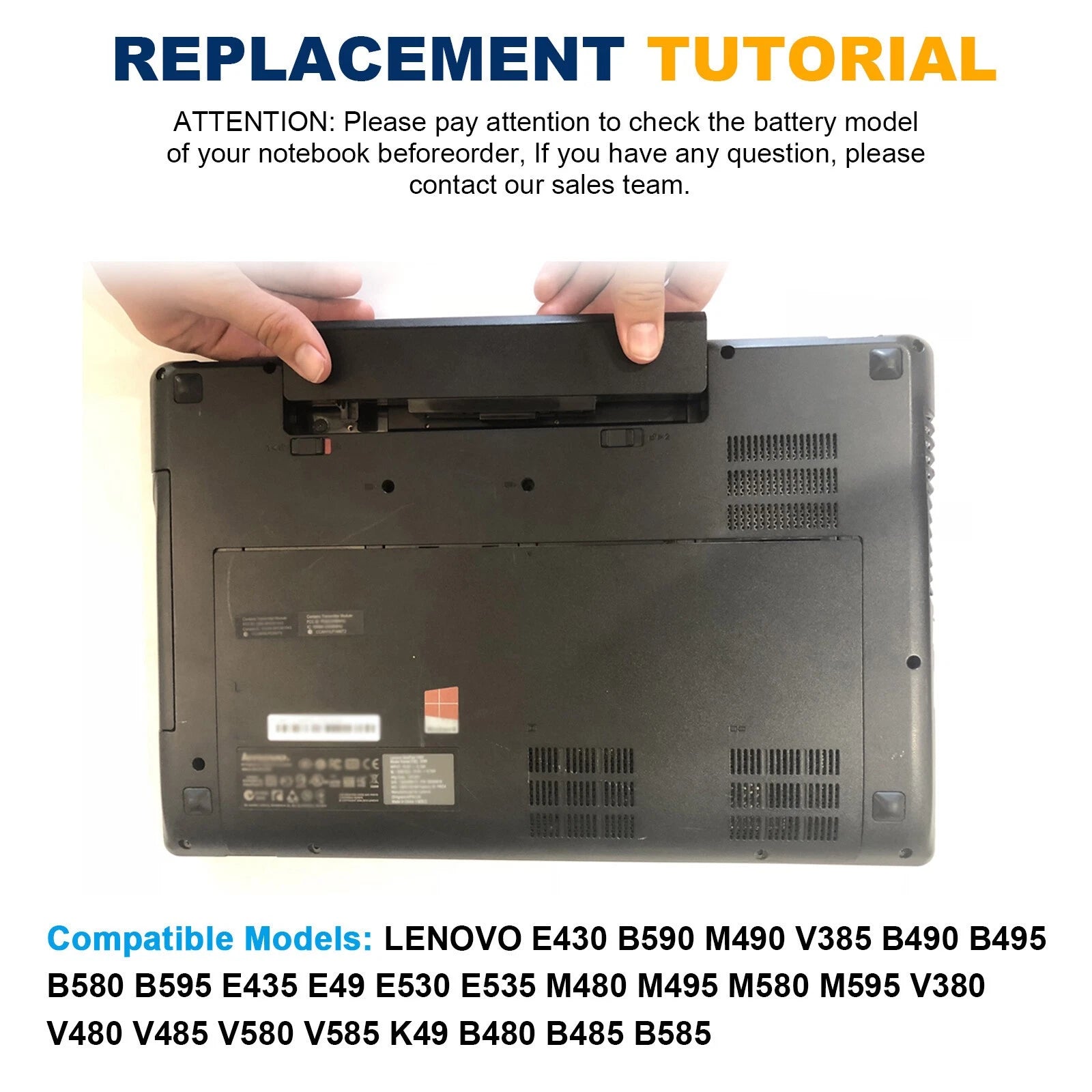 75+ 45N1048 45N1049 45N1055 Battery For Lenovo ThinkPad E430 E435 E535 E530 NEW