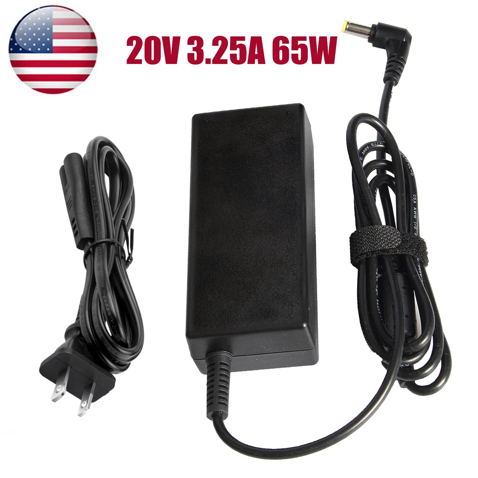 65W 20V AC Adapter Charger For Lenovo ideapad Y510P Z570 G570 P500 G580 V570