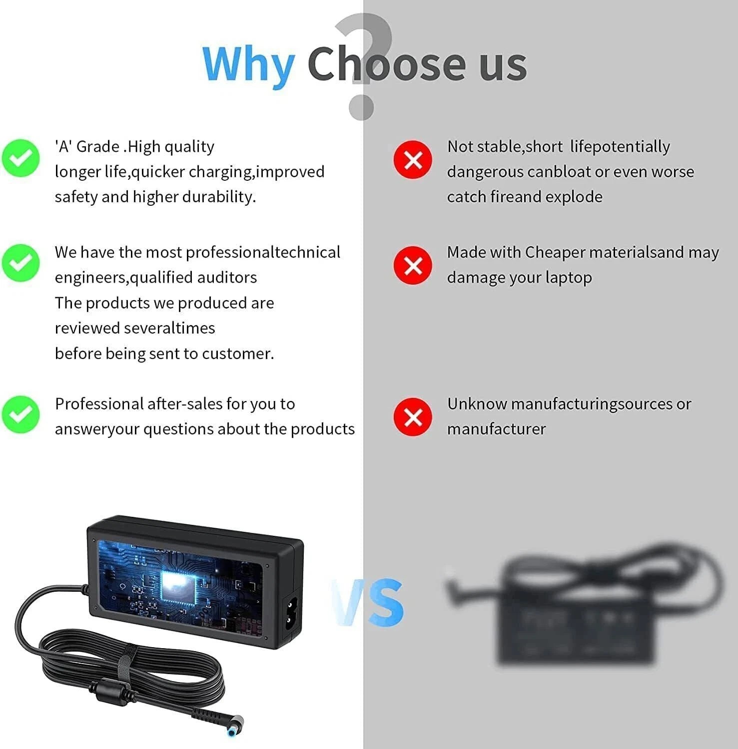 19.5V 2.31A 45W 4.5*3.0mm Laptop Charger Adapter For HP Stream X360 HQ-TRE 13 14