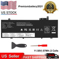 NEW 57Wh Battery For Lenovo ThinkPad T480s L17L3P71 01AV478 01AV479 L17M3P71