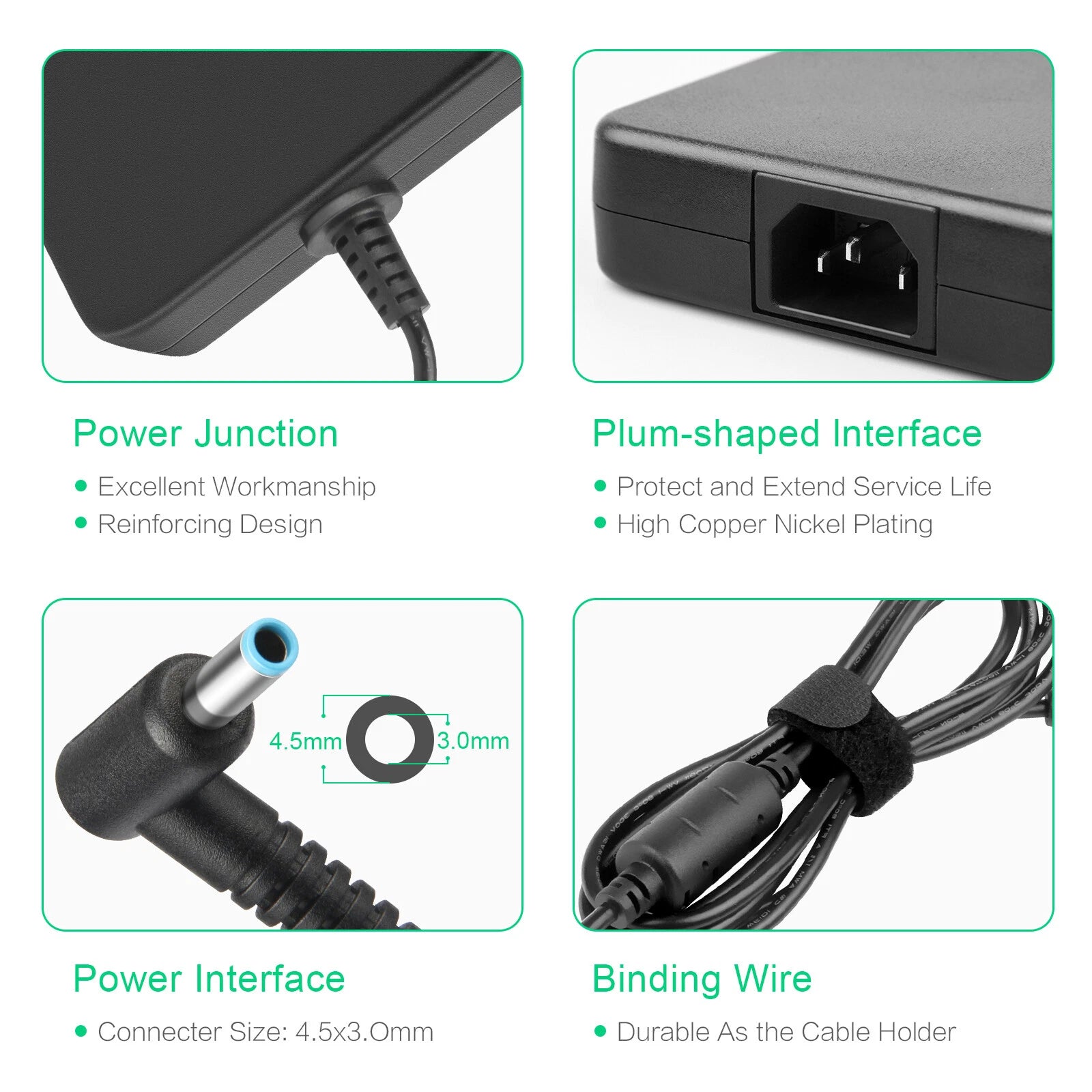 AC Adapter Laptop Charger For HP Victus OMEN ZBook 15 17 150W 200W Power Supply