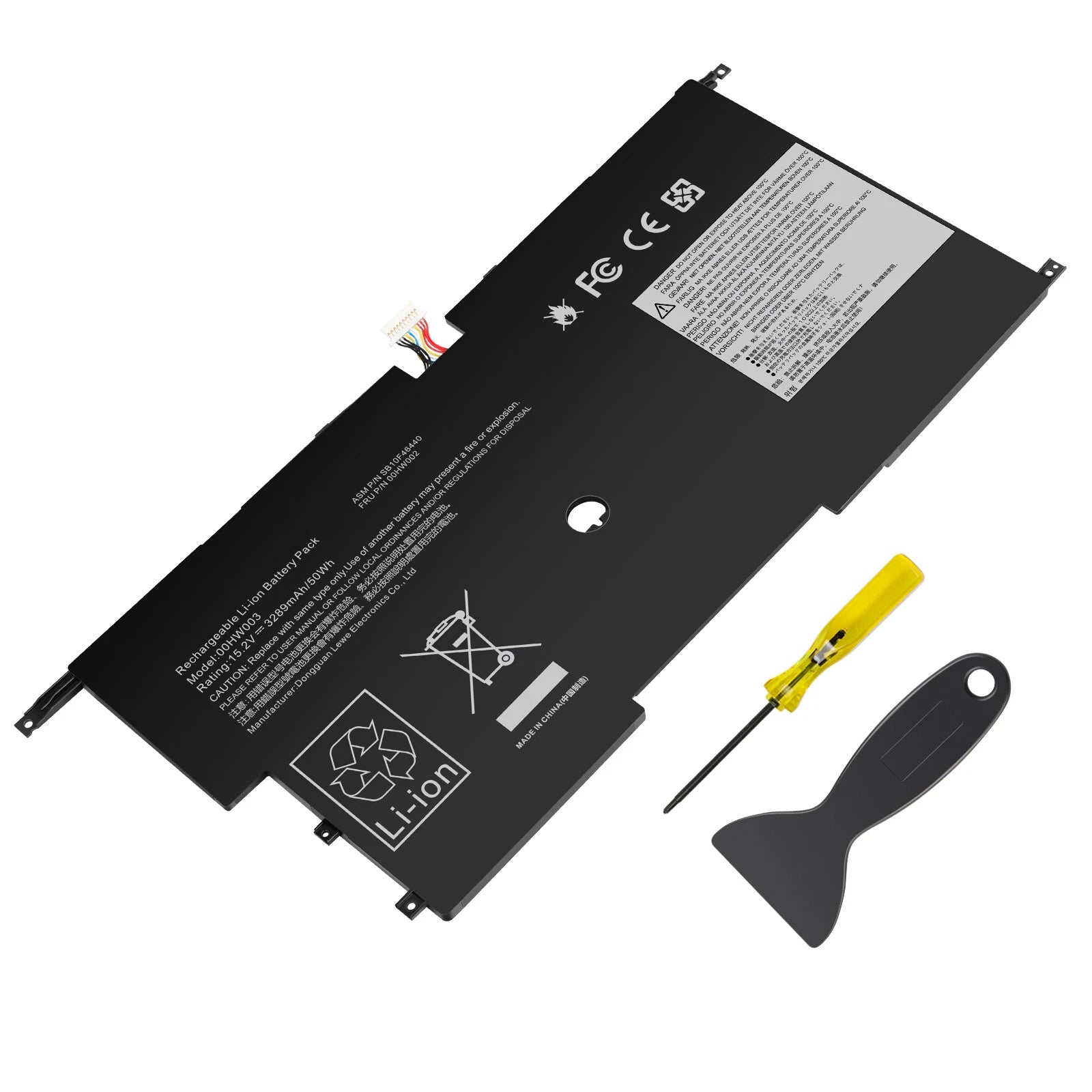 New 00HW003 Battery For Lenovo ThinkPad X1 Carbon Gen 3 3rd 2015 SB10F46440 50Wh