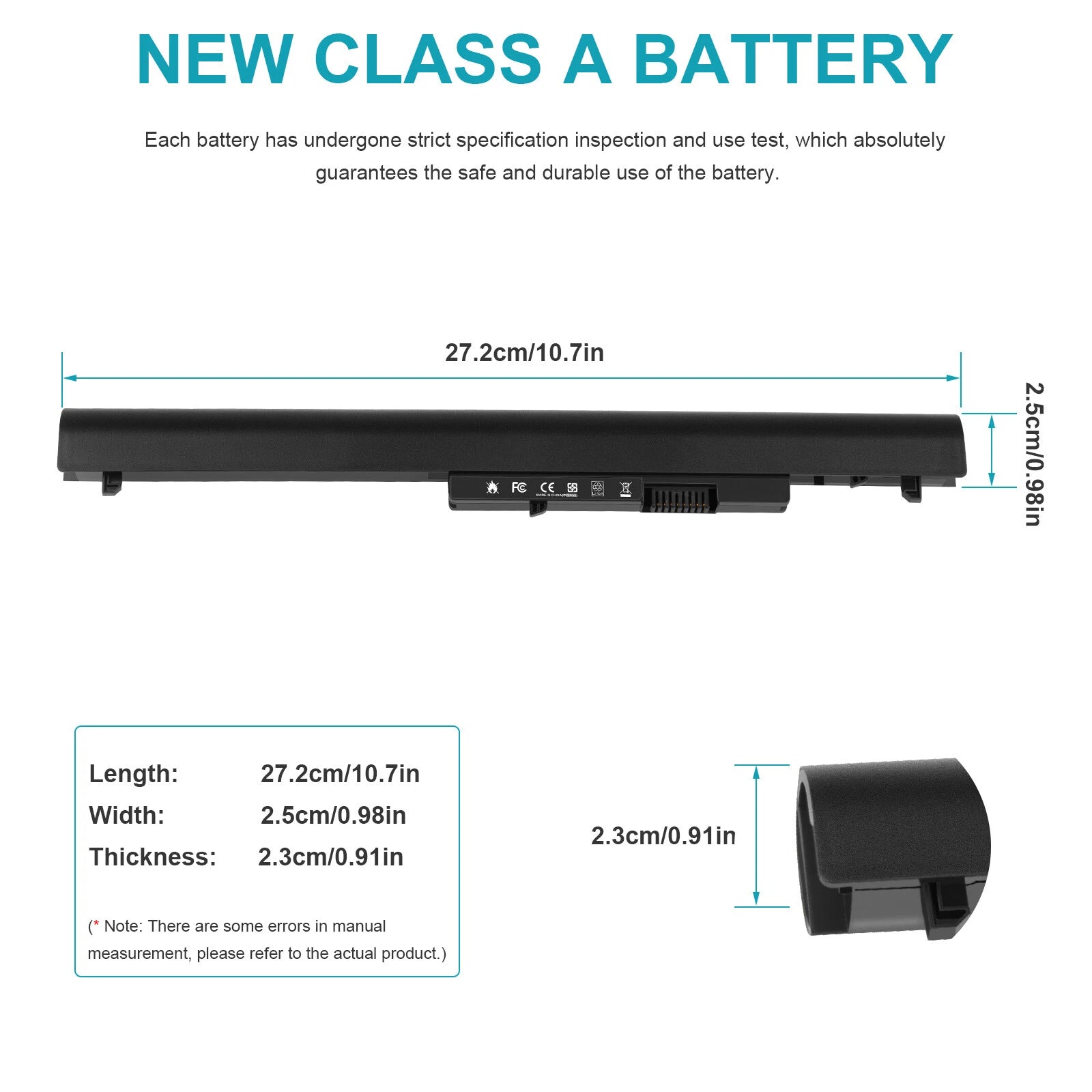 Spare 776622-001 728460-001 Battery for HP LA04 LA03 LA03DF Laptop Battery
