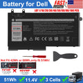 LOT R8D7N Battery For Dell Precision 3540 3550 Latitude 5400 5500 5510 5410 51Wh