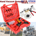 Hand Held Vacuum Pressure Pump Tester Set Brake Fluid Bleeder Bleeding Kit & Box