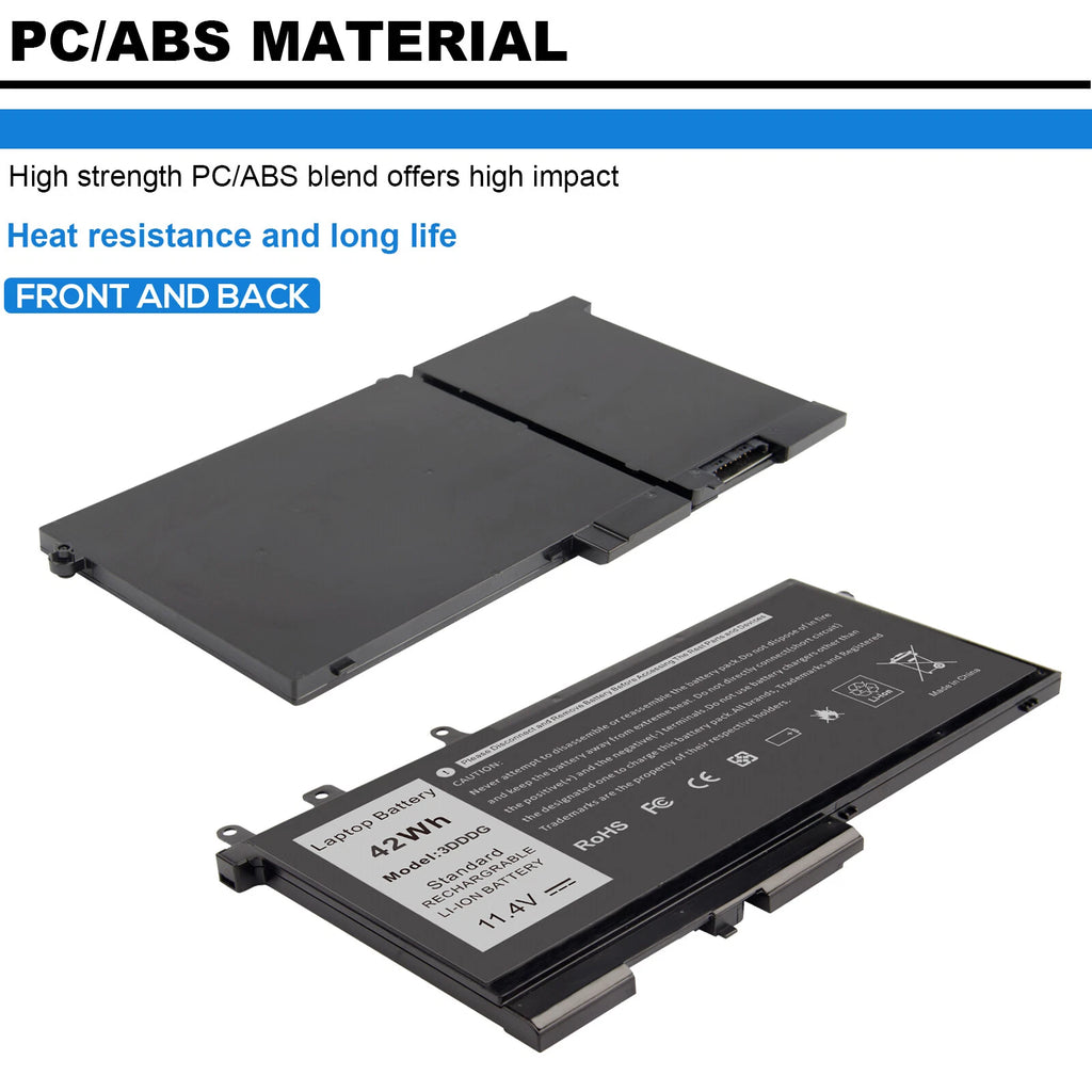 Battery 3DDDG For Dell Precision M3520 M3530 Latitude E5480 E5490 E5580 E5590 PC