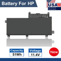 C103XL Battery For HP ProBook 640 645 650 655 G2 Series 801554-001 CI03XL 51Wh