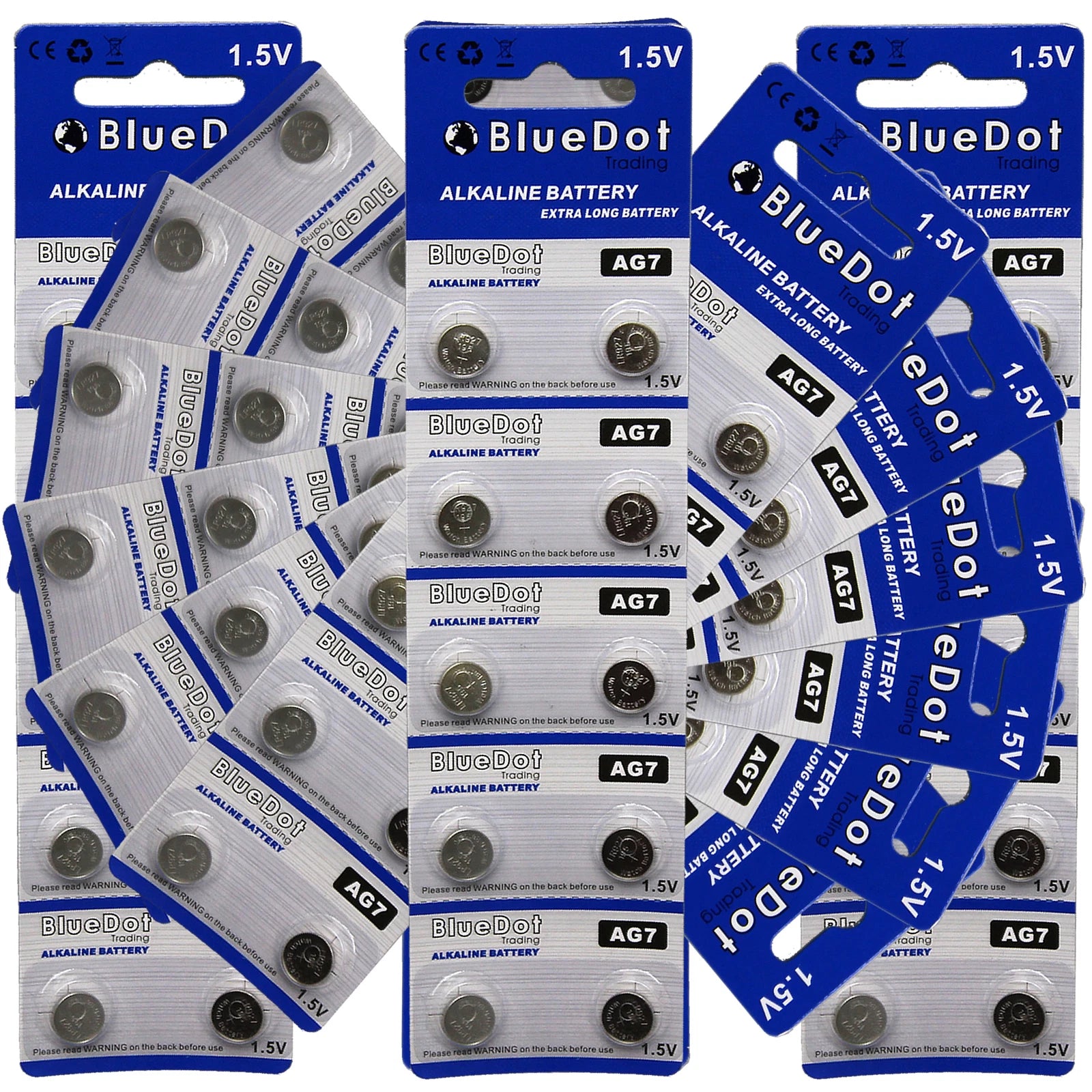 US SELLER ~ 100 AG7 LR927 LR57 SR926 399 GR927 Alkaline Battery BRAND NEW FREESH