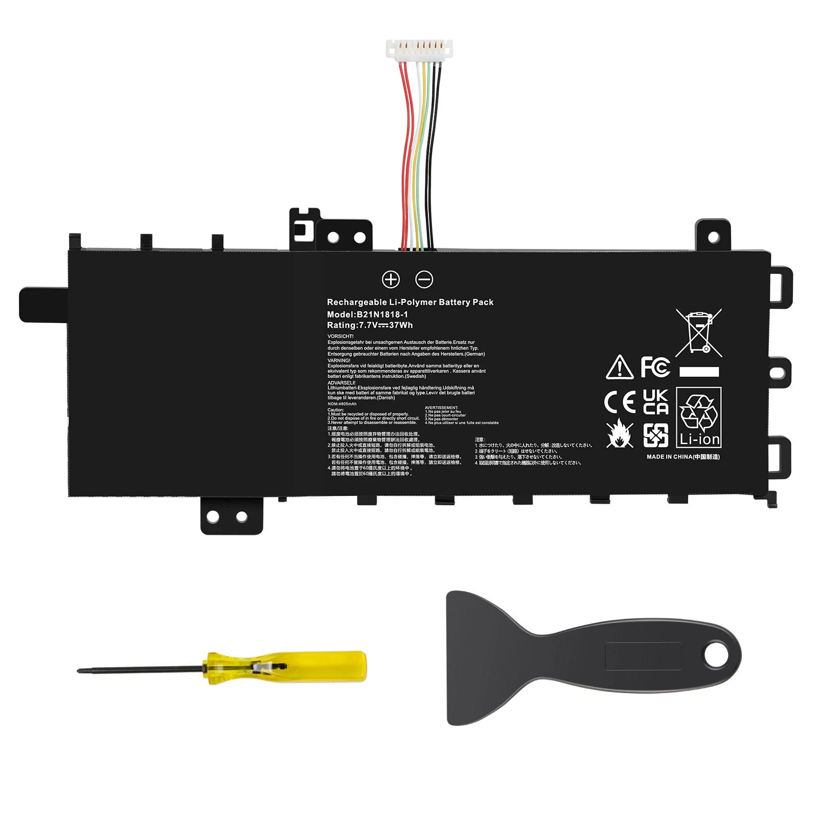 New C21N1818 B21N1818-1 Battery for Asus X512UF X512FB X512FA X712UA 2ICP7/54/83