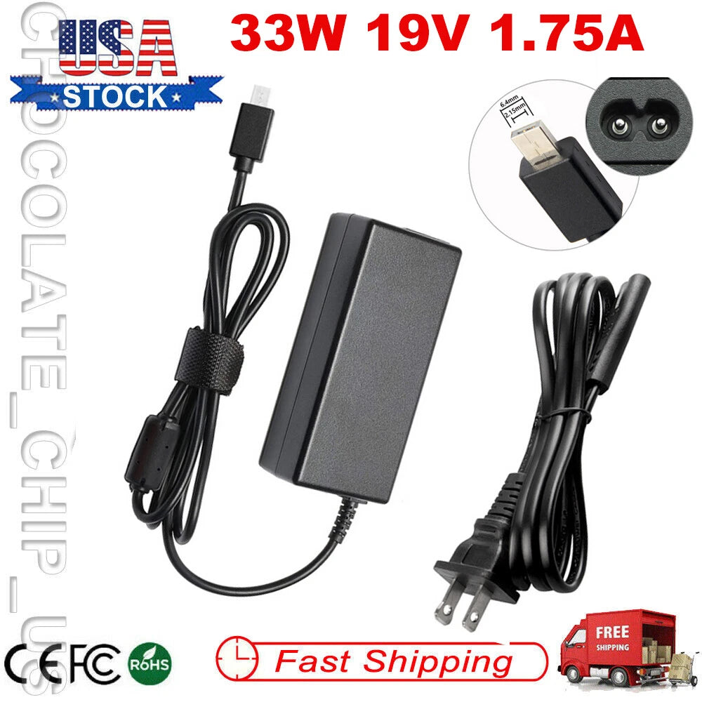 19V 33W AC Adapter AD890526 Charger For ASUS E200H E200HA AP04001302 ADP-33AW B