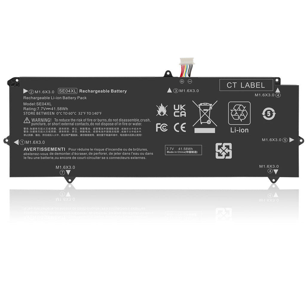 Battery SE04XL 41.58Wh For HP Pro X2 612 G2 860724-2B1 HSTNN-DB7Q 860724-281